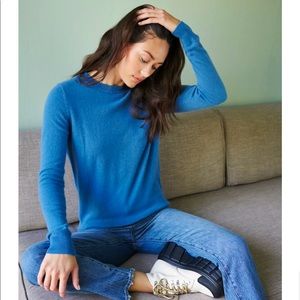 New Mongolian Cashmere Crewneck Sweater